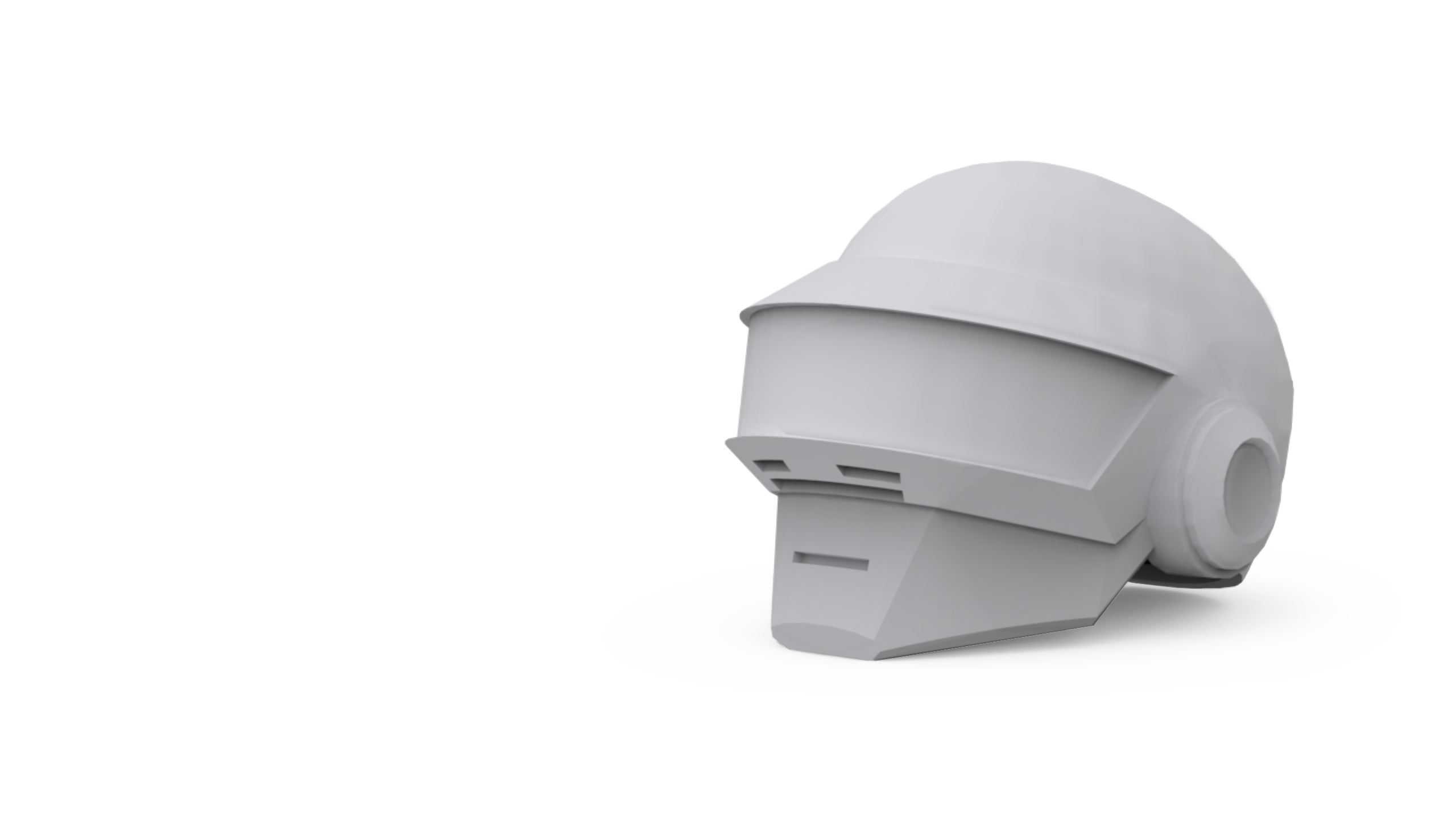 Daft Punk Helmet Build mockup