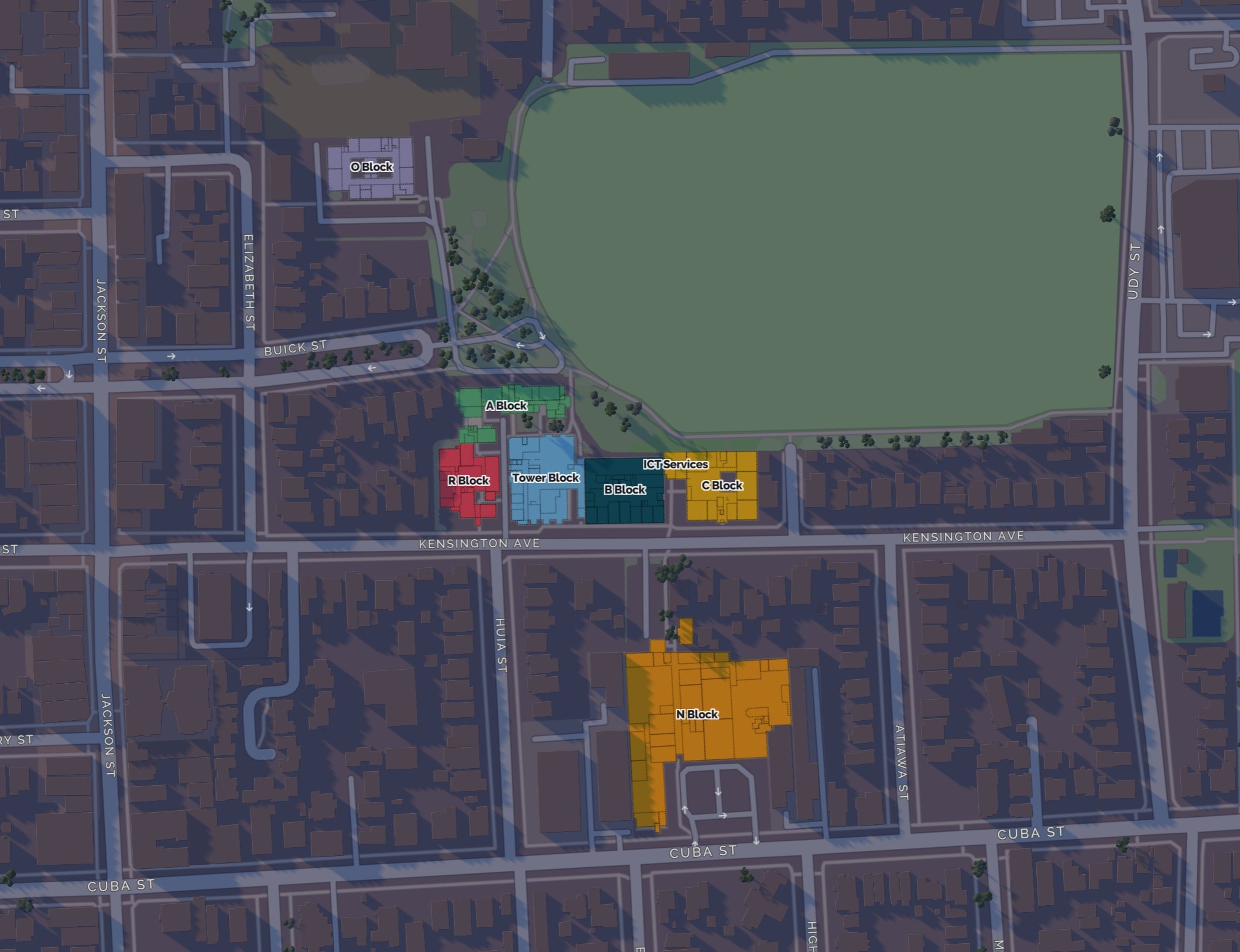 Interactive Campus Maps
